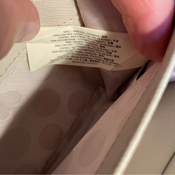 Preowned Kate Spade Madison Saffiano Leather Large Continental Wallet Conch Pink - Picture 14 of 14